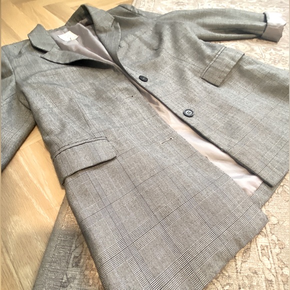 Beautiful Boyfriend Grey Plaid Blazer - Picture 1 of 2